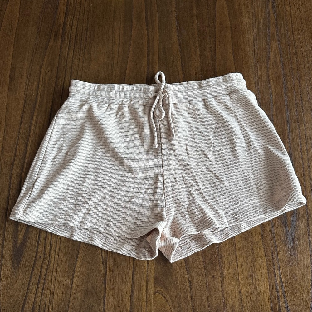 Dynamite Camel Knit Shorts - Size Medium